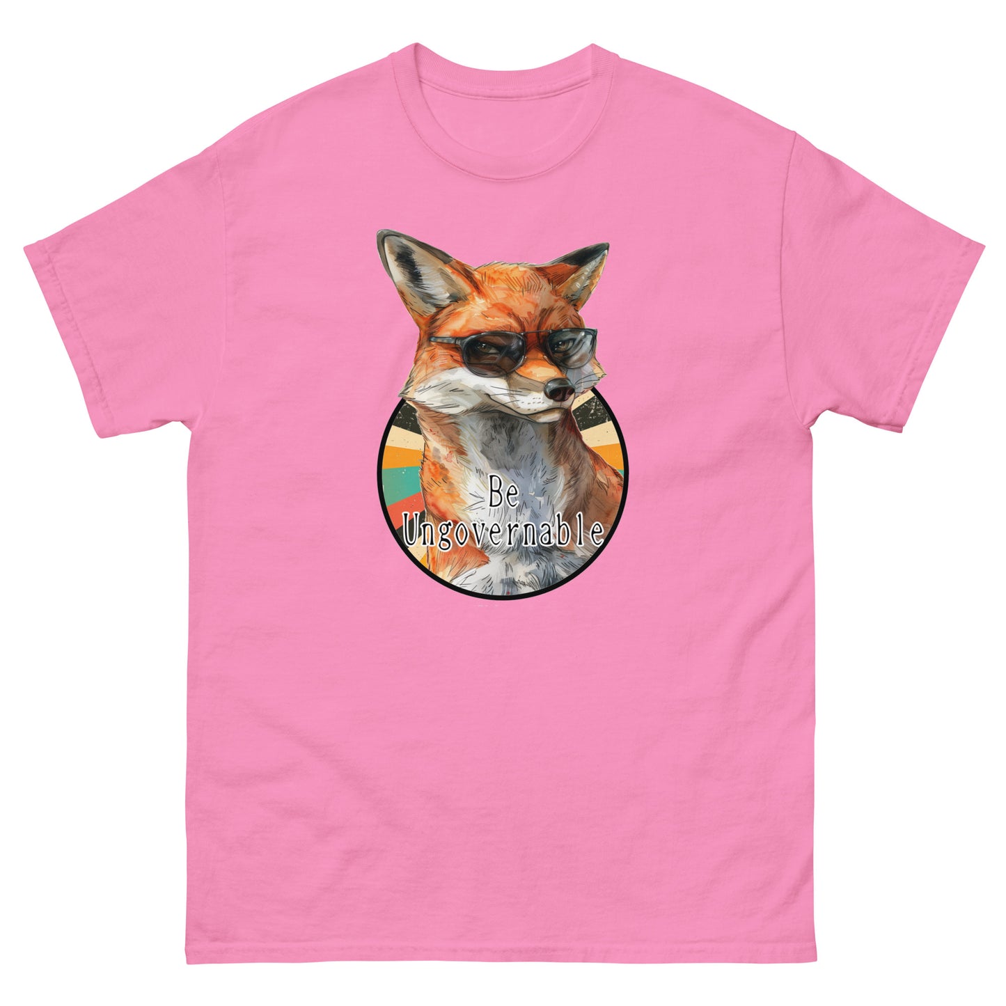 Classic tee: ungovernable fox