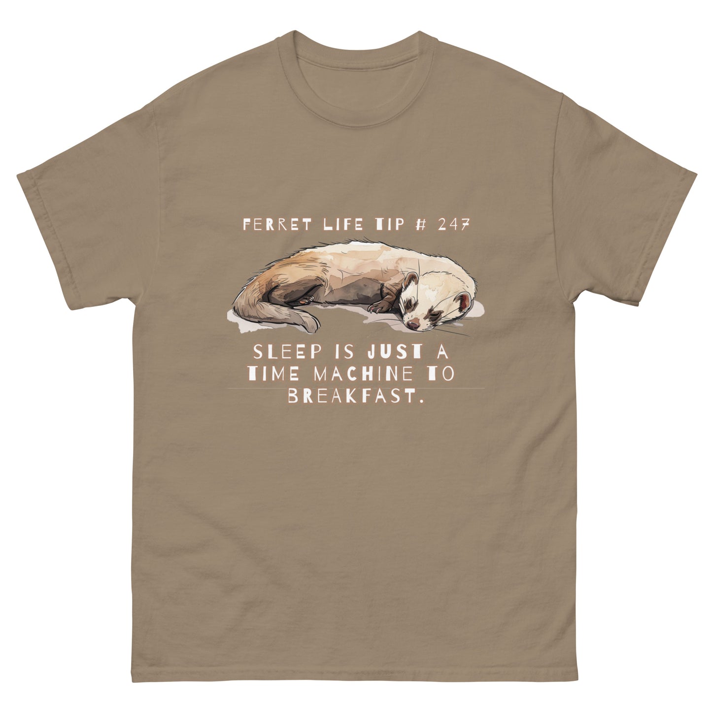 Classic tee: Ferret time machine