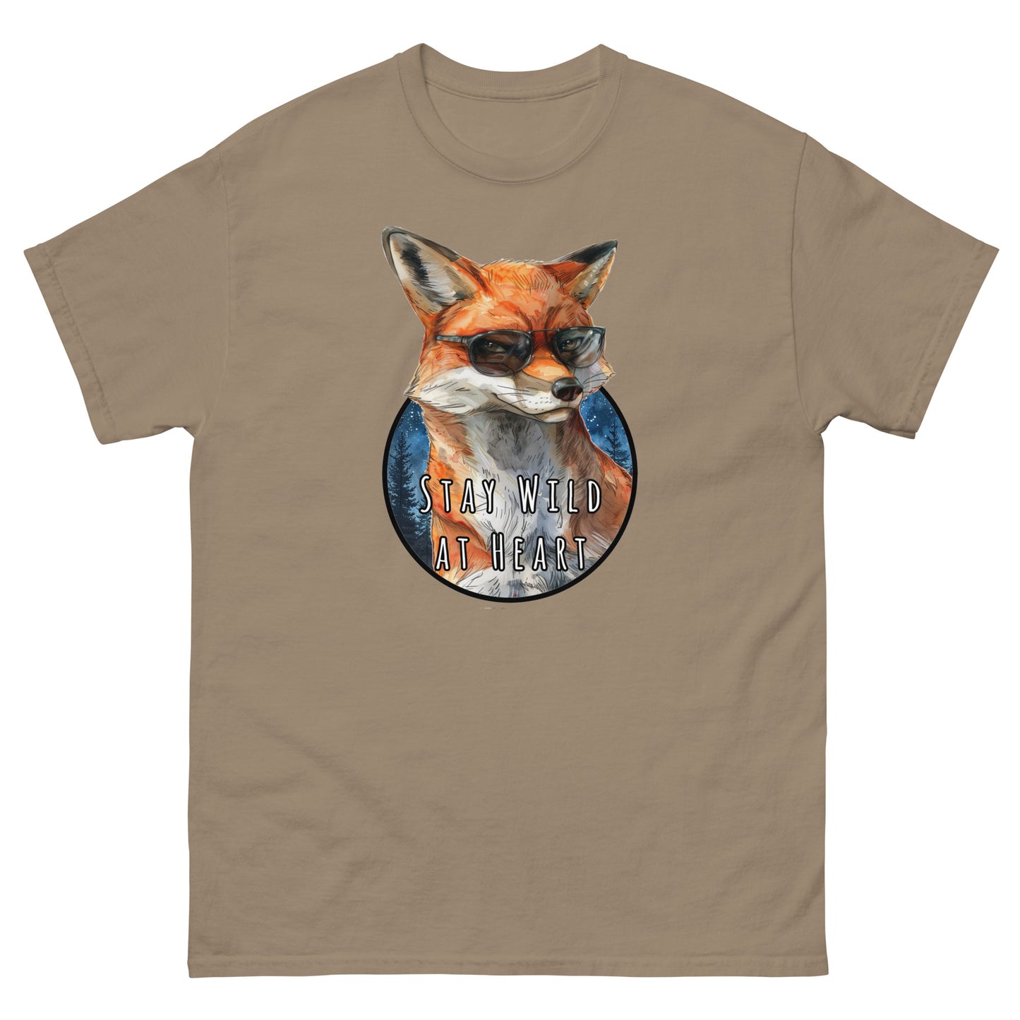 Classic tee: wild fox