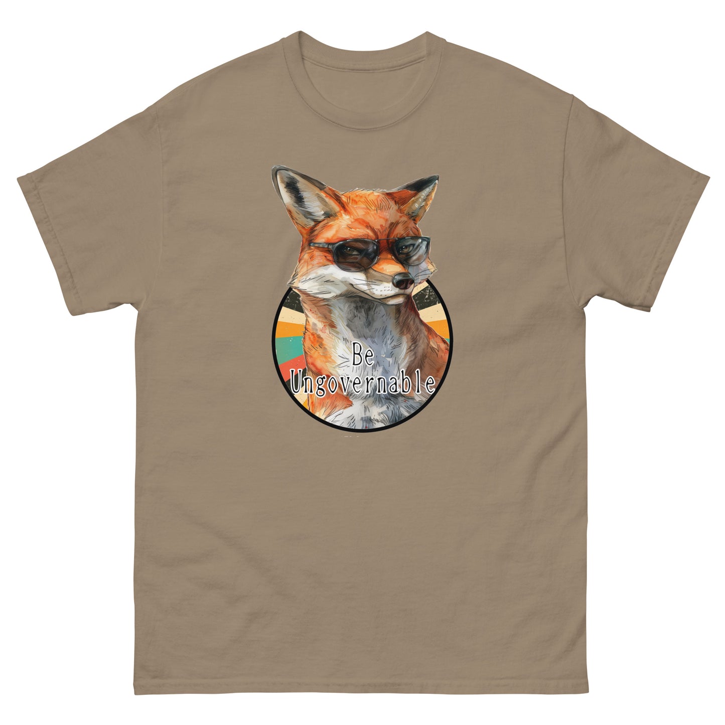 Classic tee: ungovernable fox