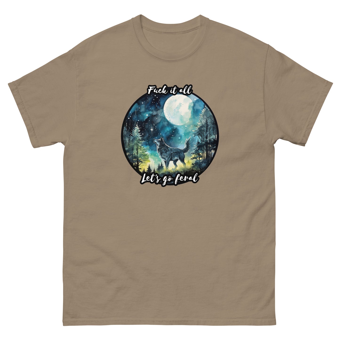 Classic tee: let's go feral