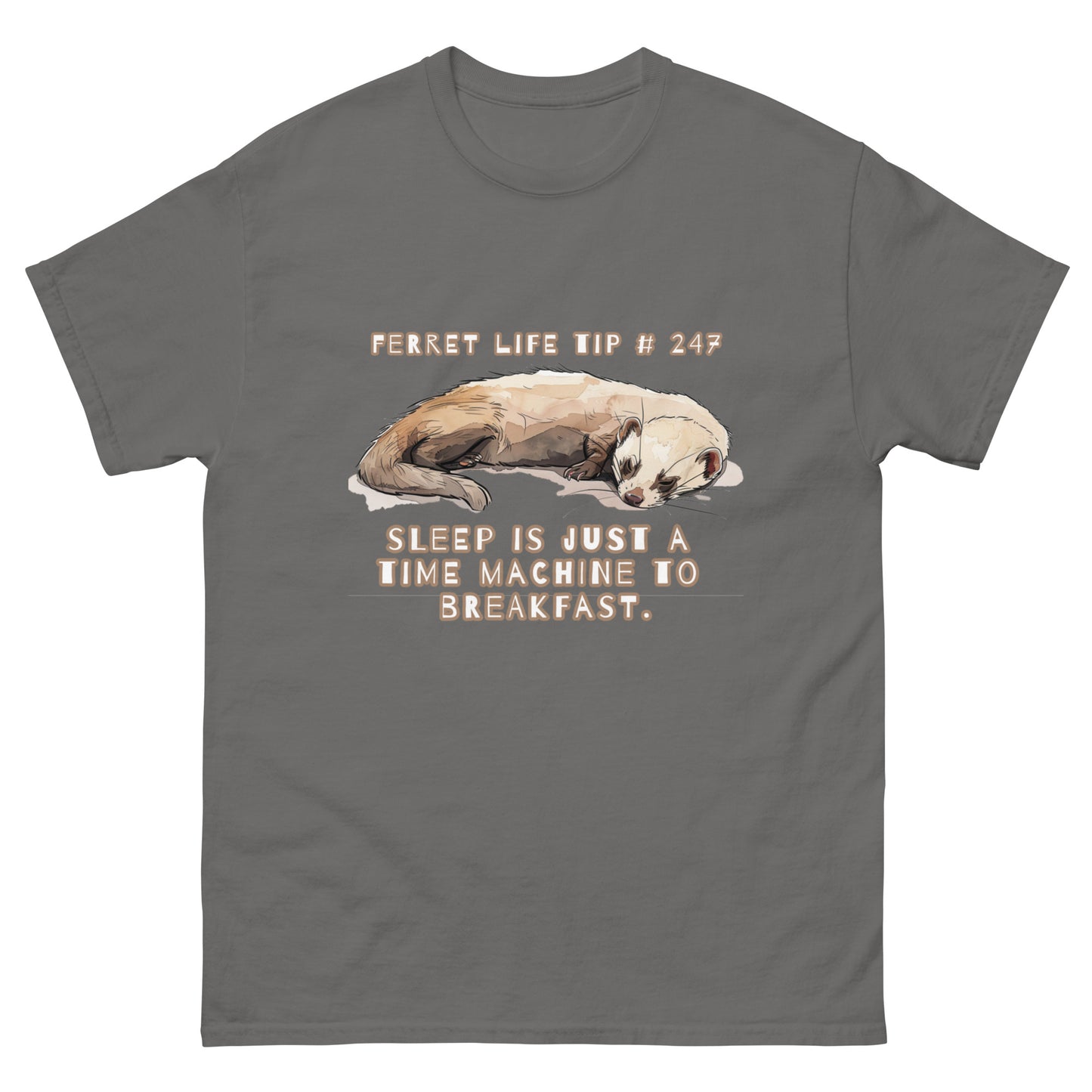 Classic tee: Ferret time machine