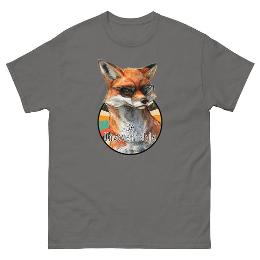 Classic tee: ungovernable fox
