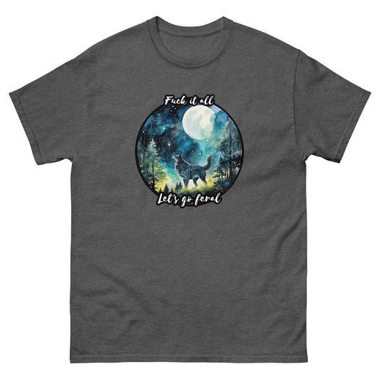 Classic tee: let's go feral