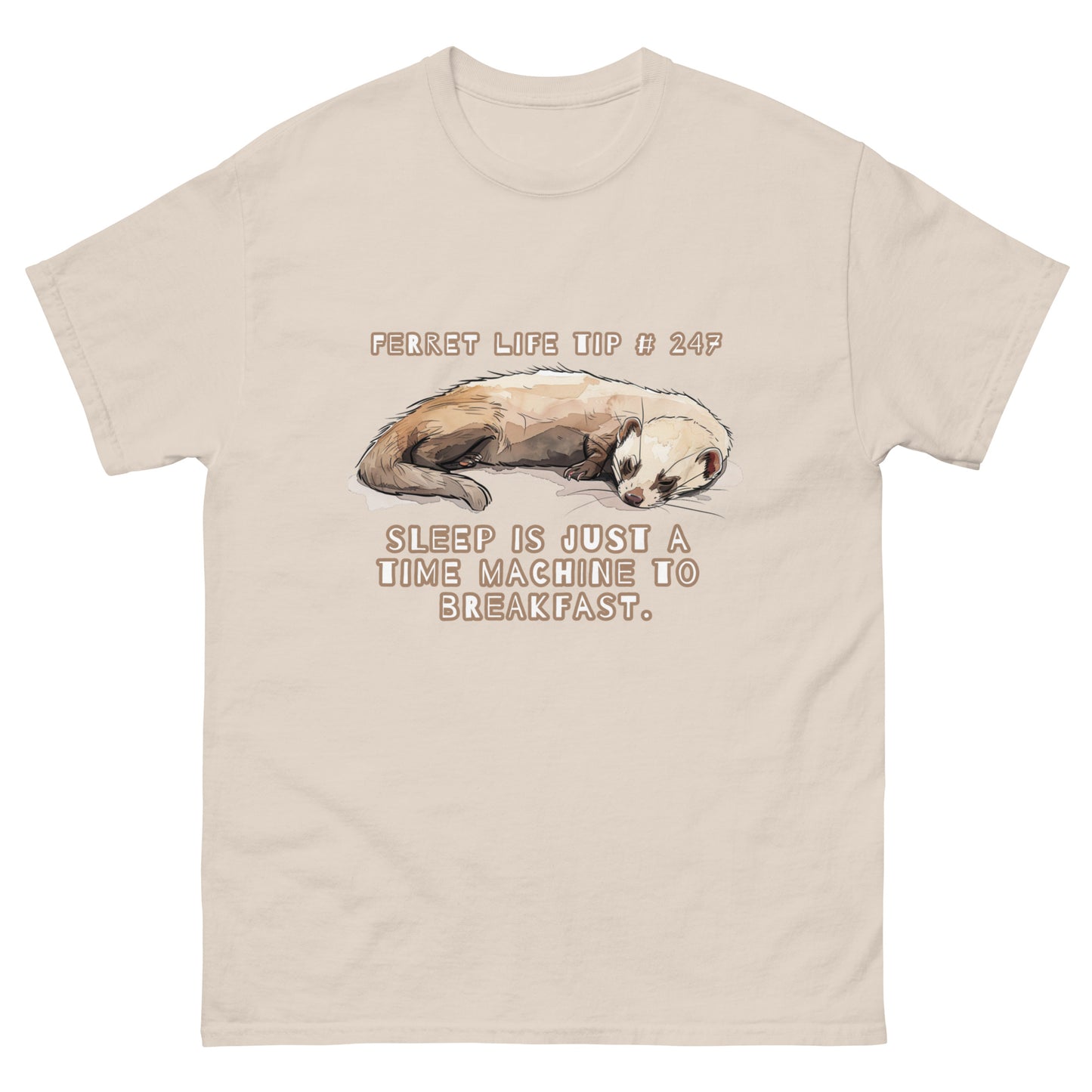 Classic tee: Ferret time machine