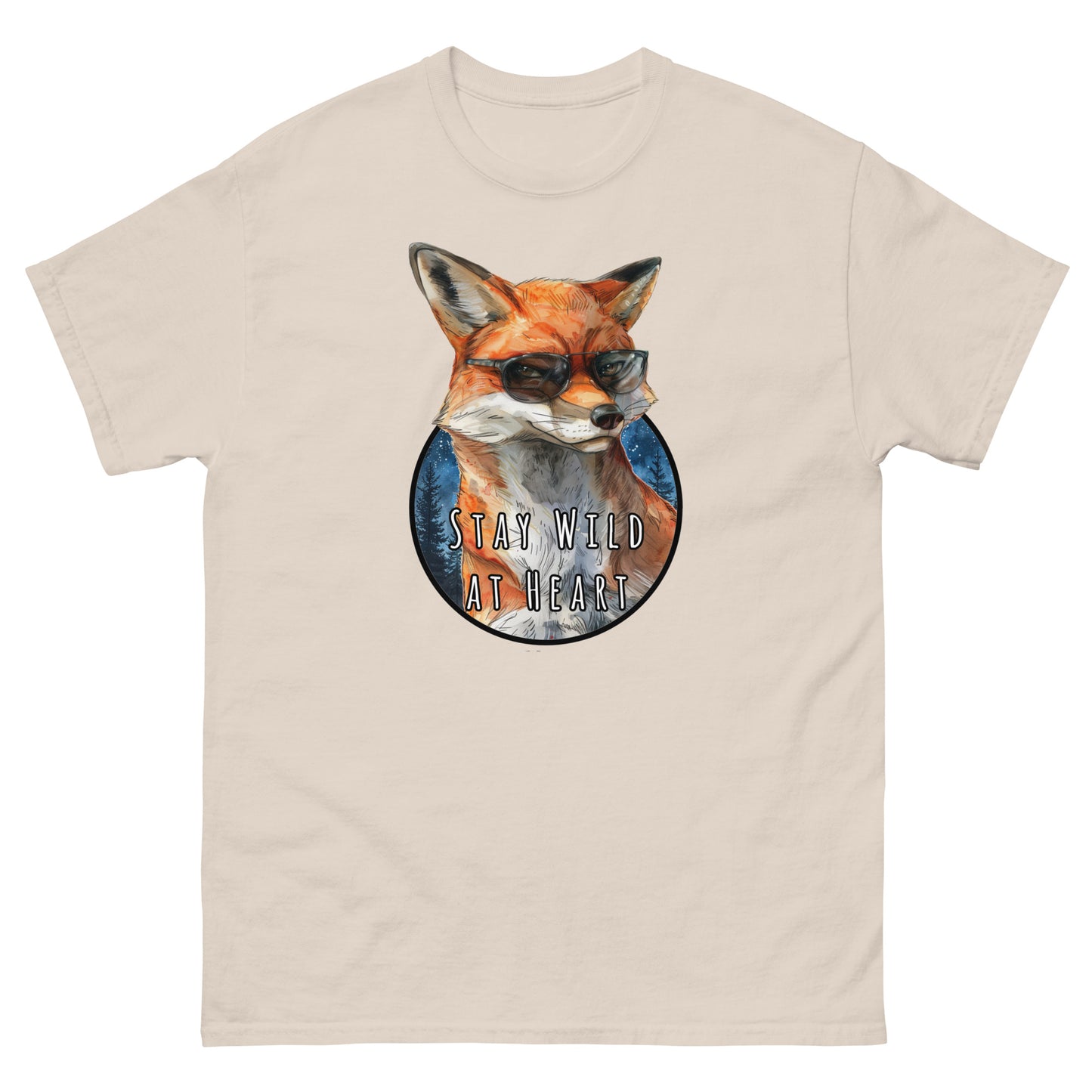 Classic tee: wild fox