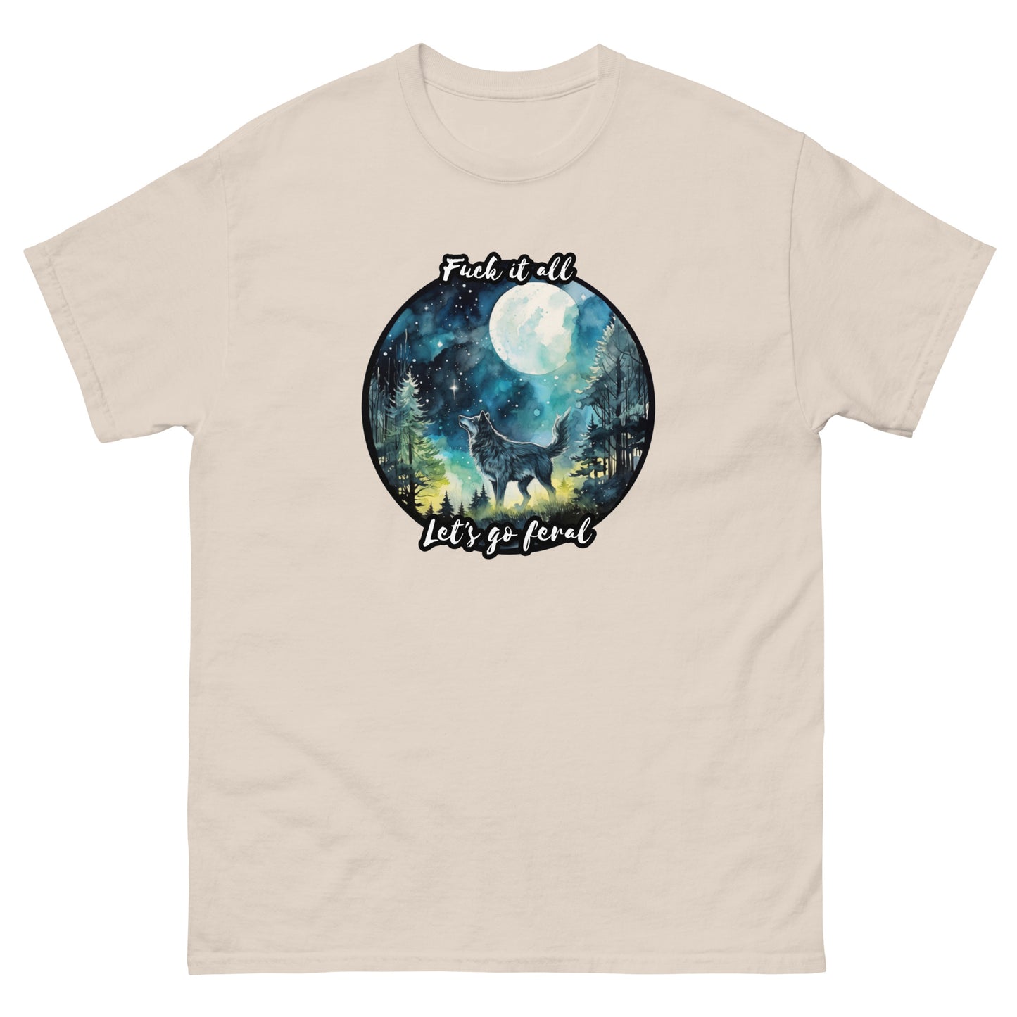 Classic tee: let's go feral