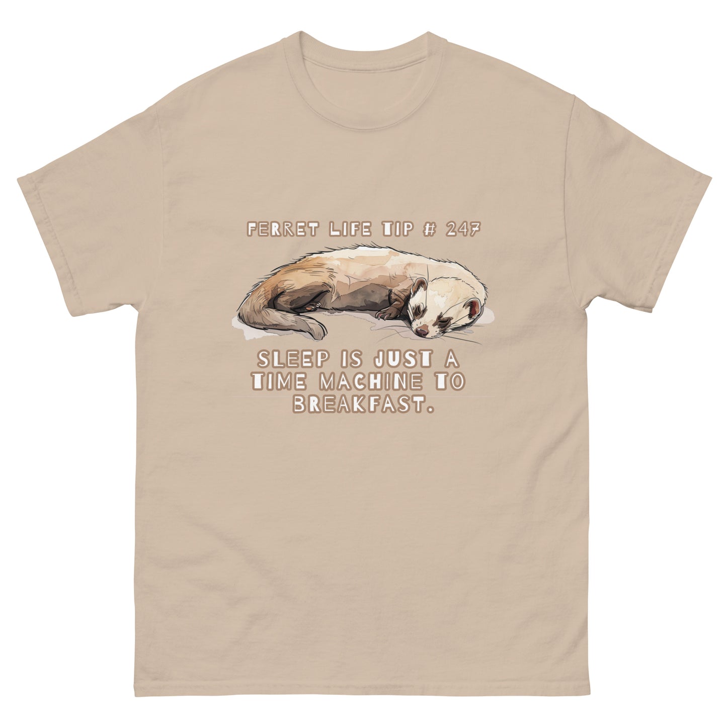 Classic tee: Ferret time machine