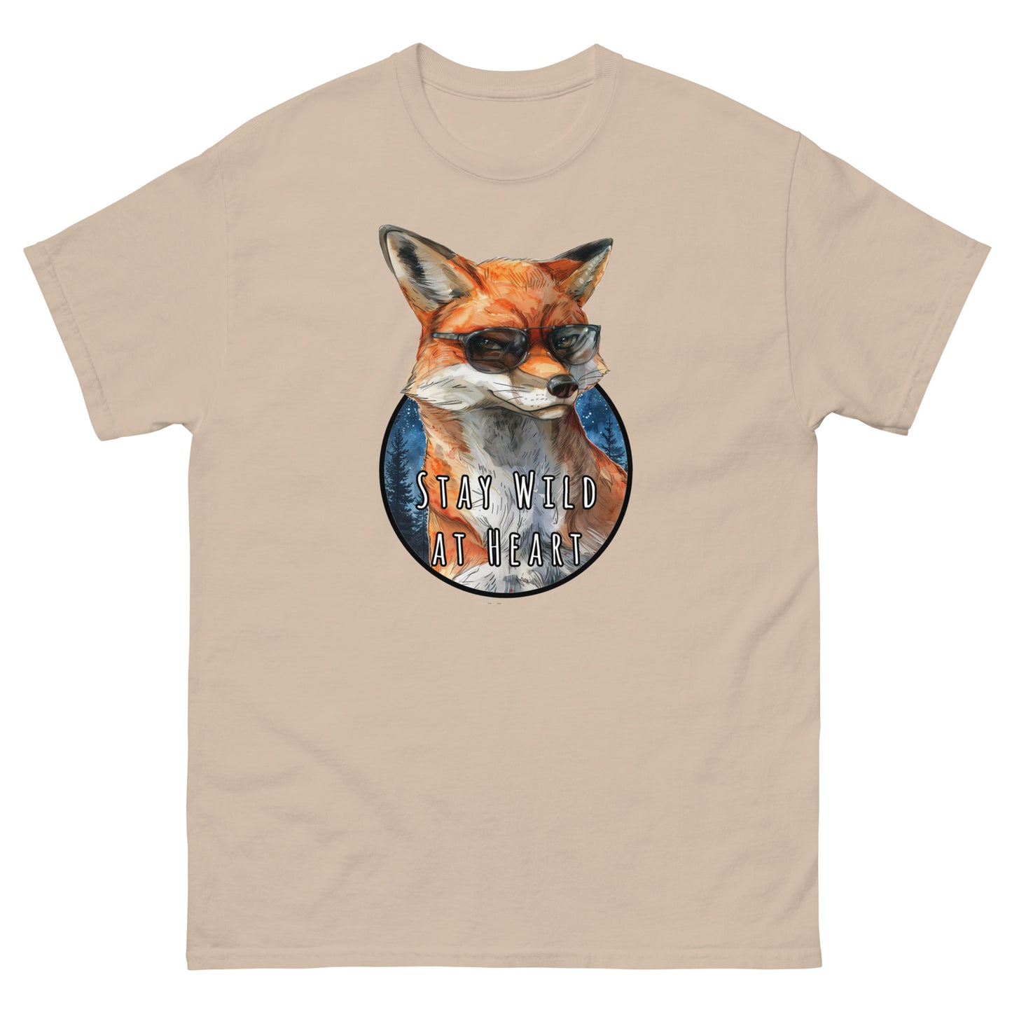 Classic tee: wild fox