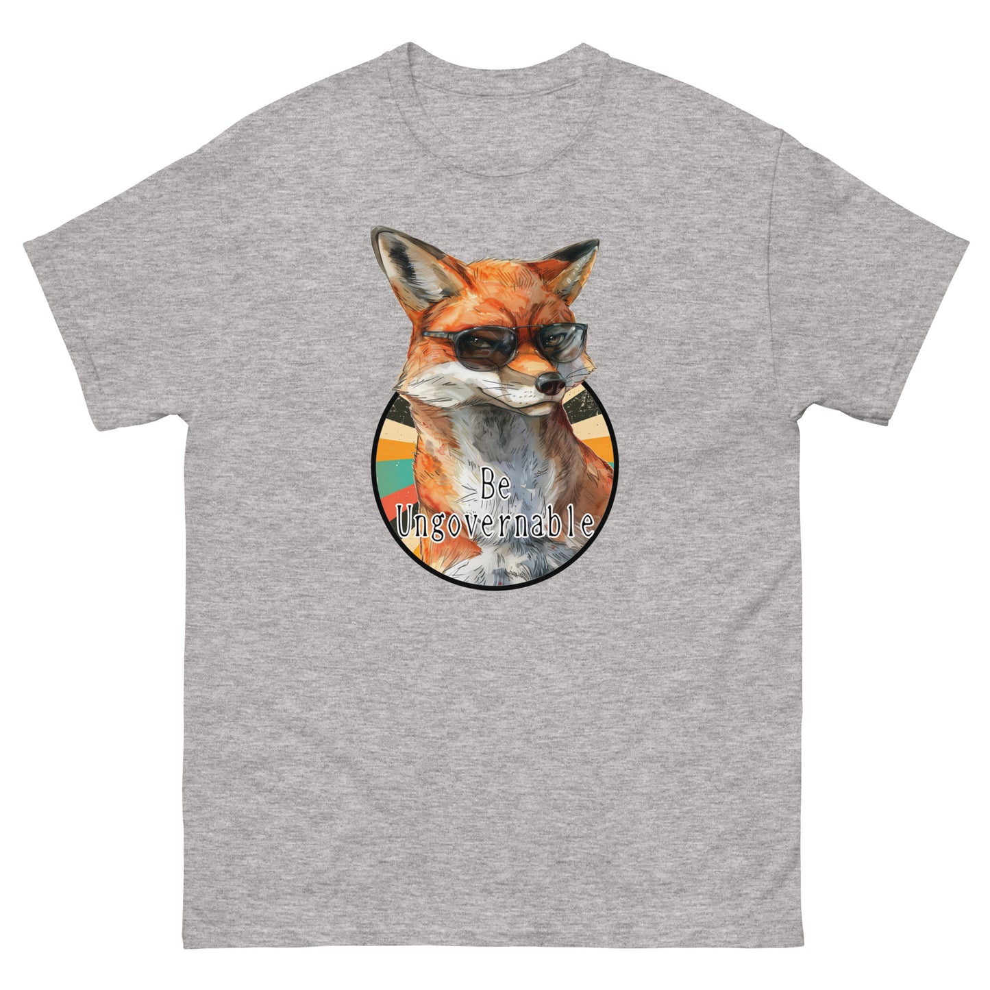 Classic tee: ungovernable fox