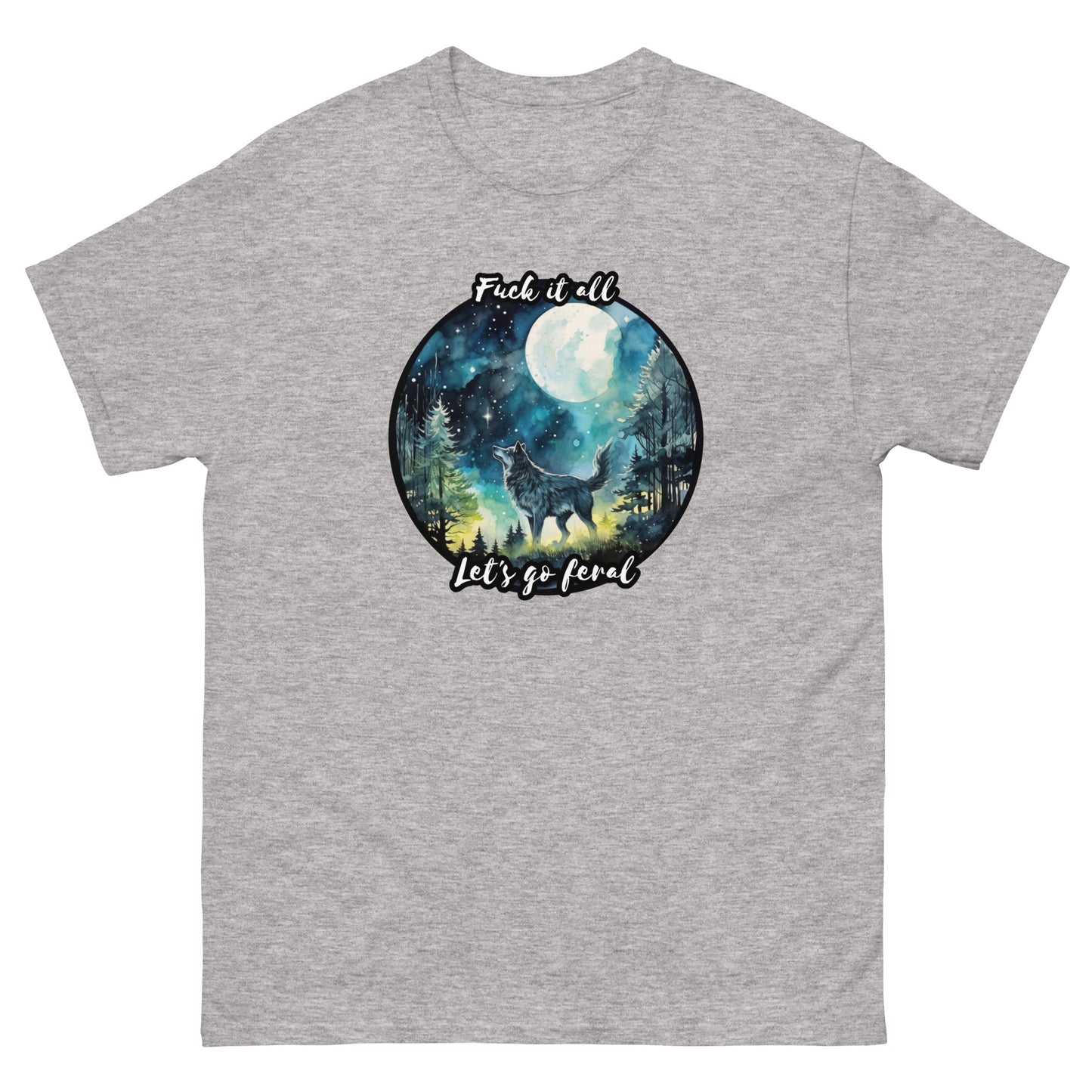 Classic tee: let's go feral