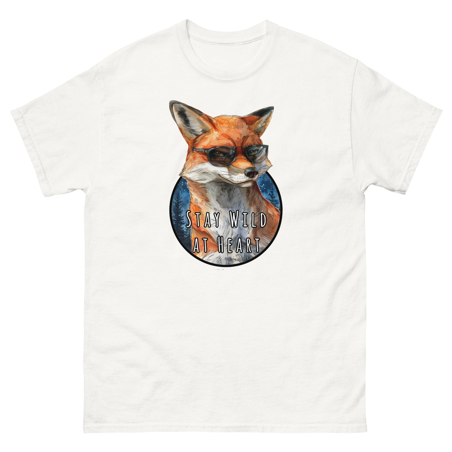 Classic tee: wild fox