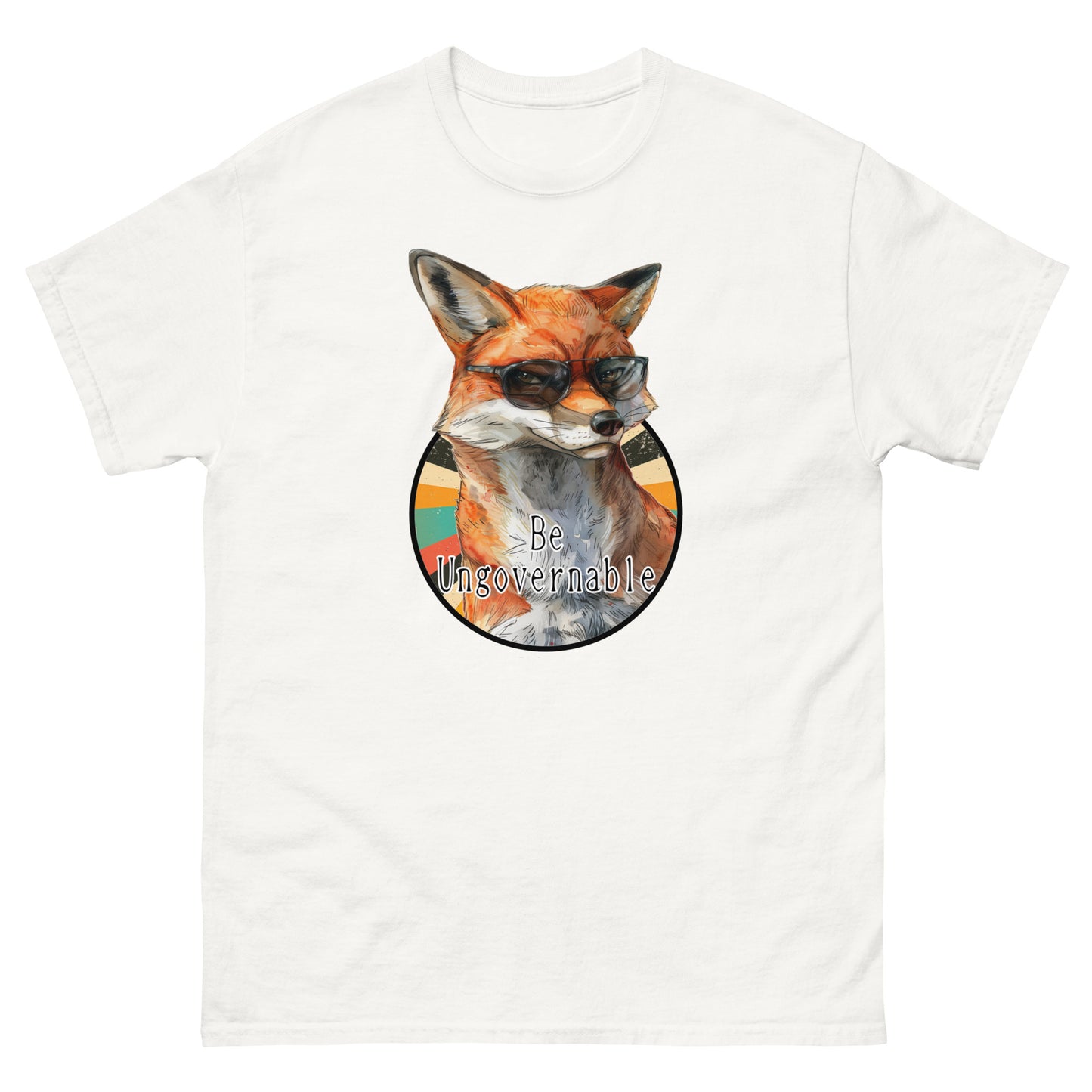 Classic tee: ungovernable fox