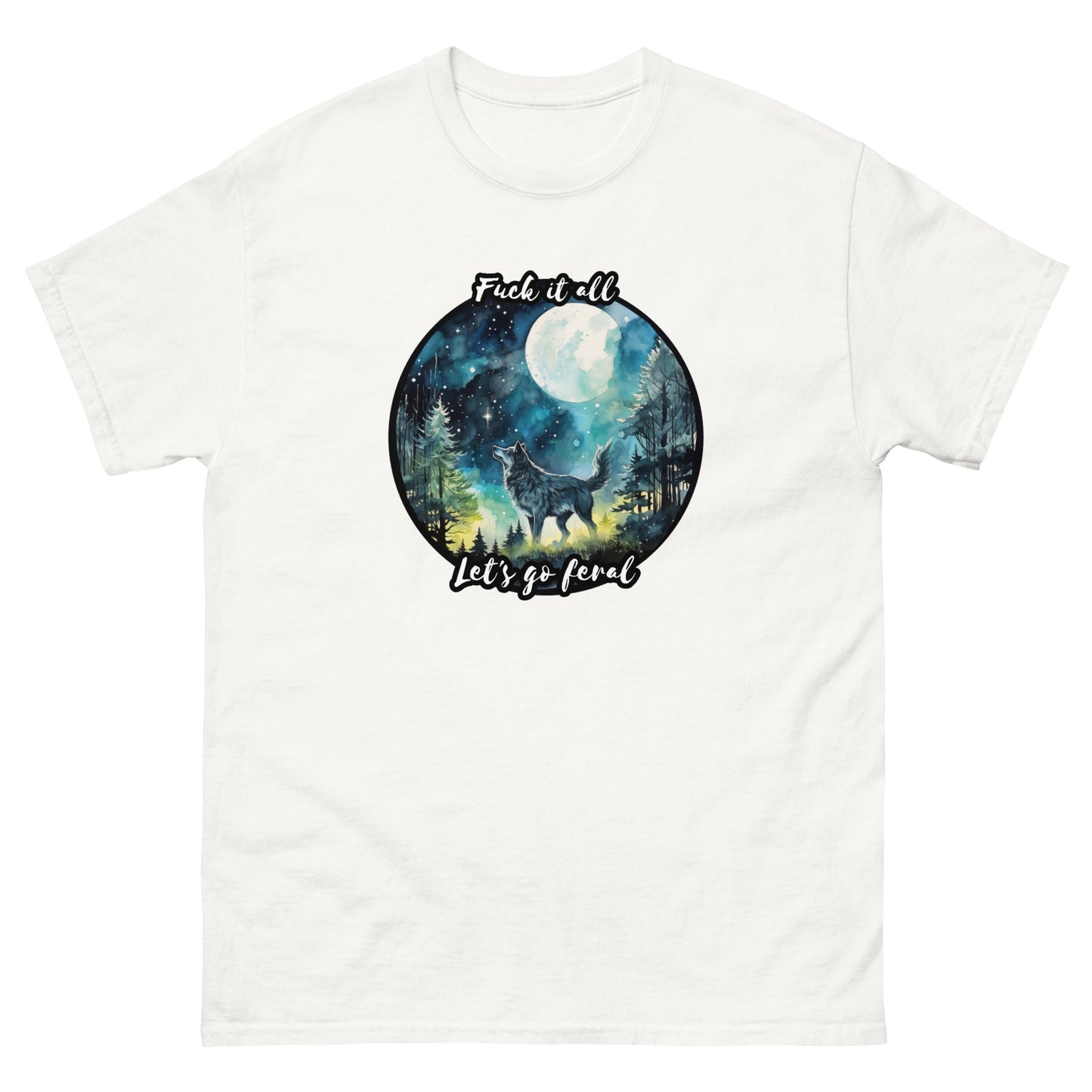 Classic tee: let's go feral