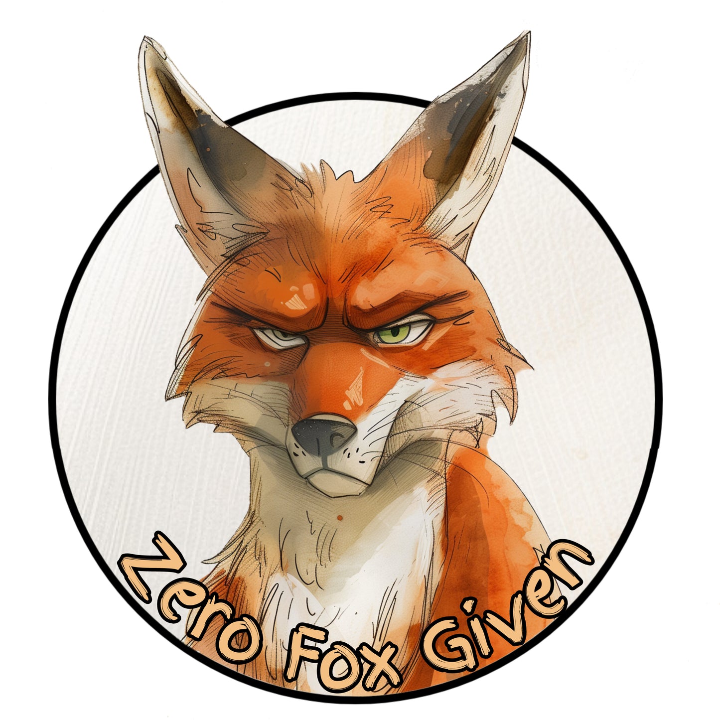 Classic tee: Zero Fox Given!