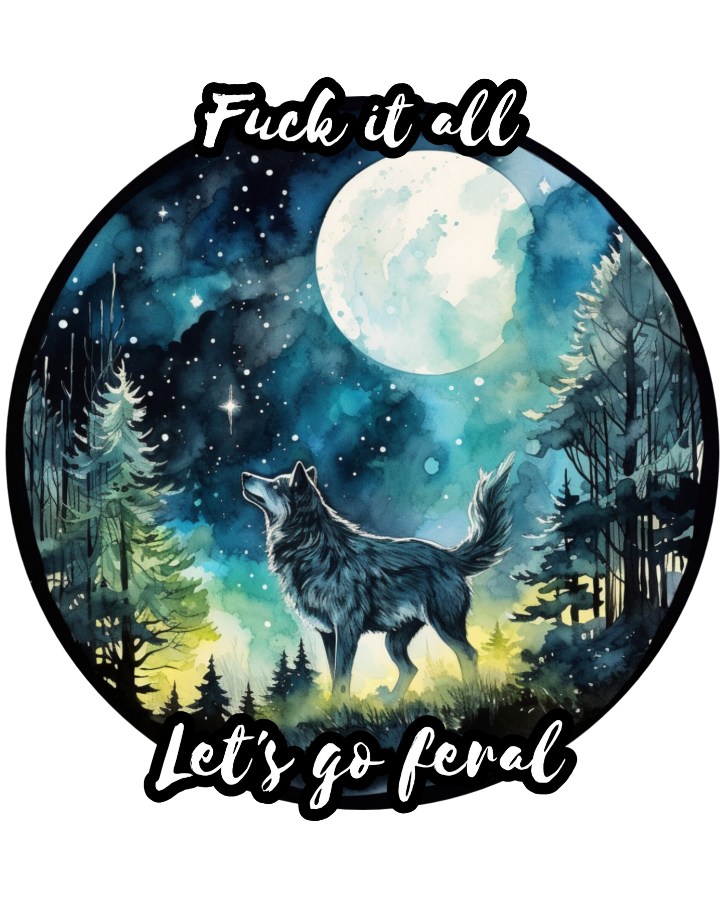 Classic tee: let's go feral