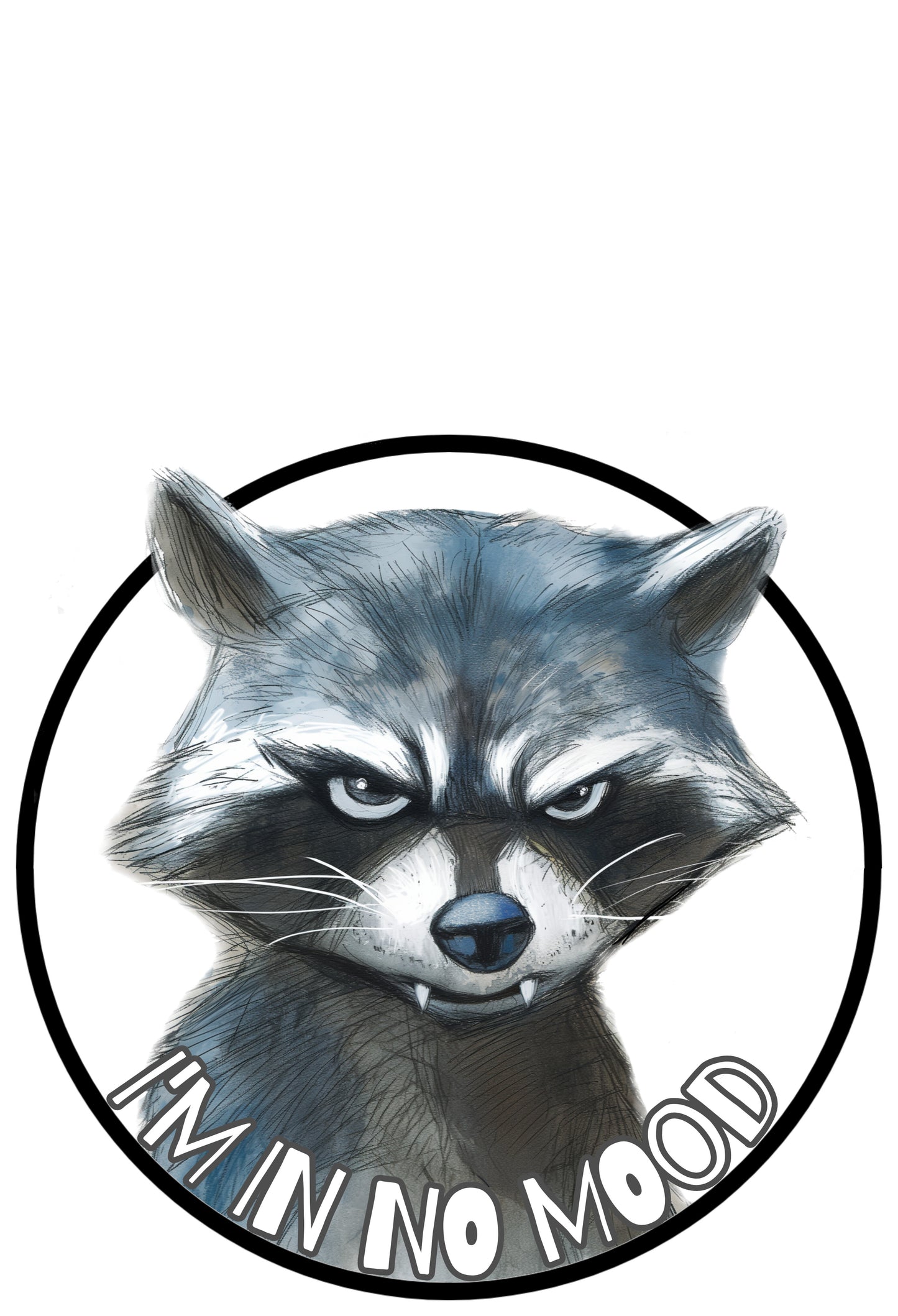 Classic tee: Grumpy Trash Panda