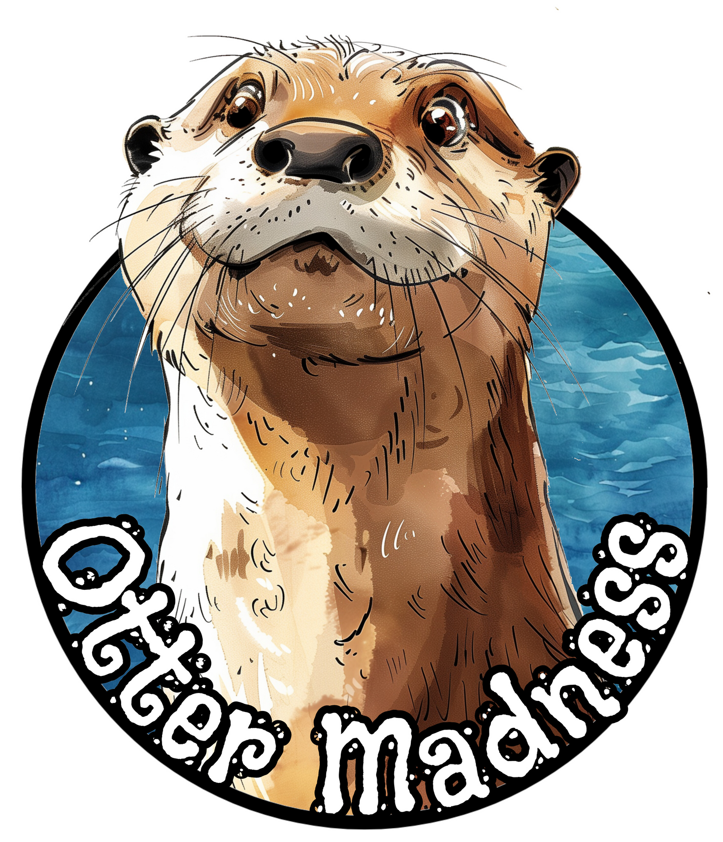 Classic tee: Otter Madness