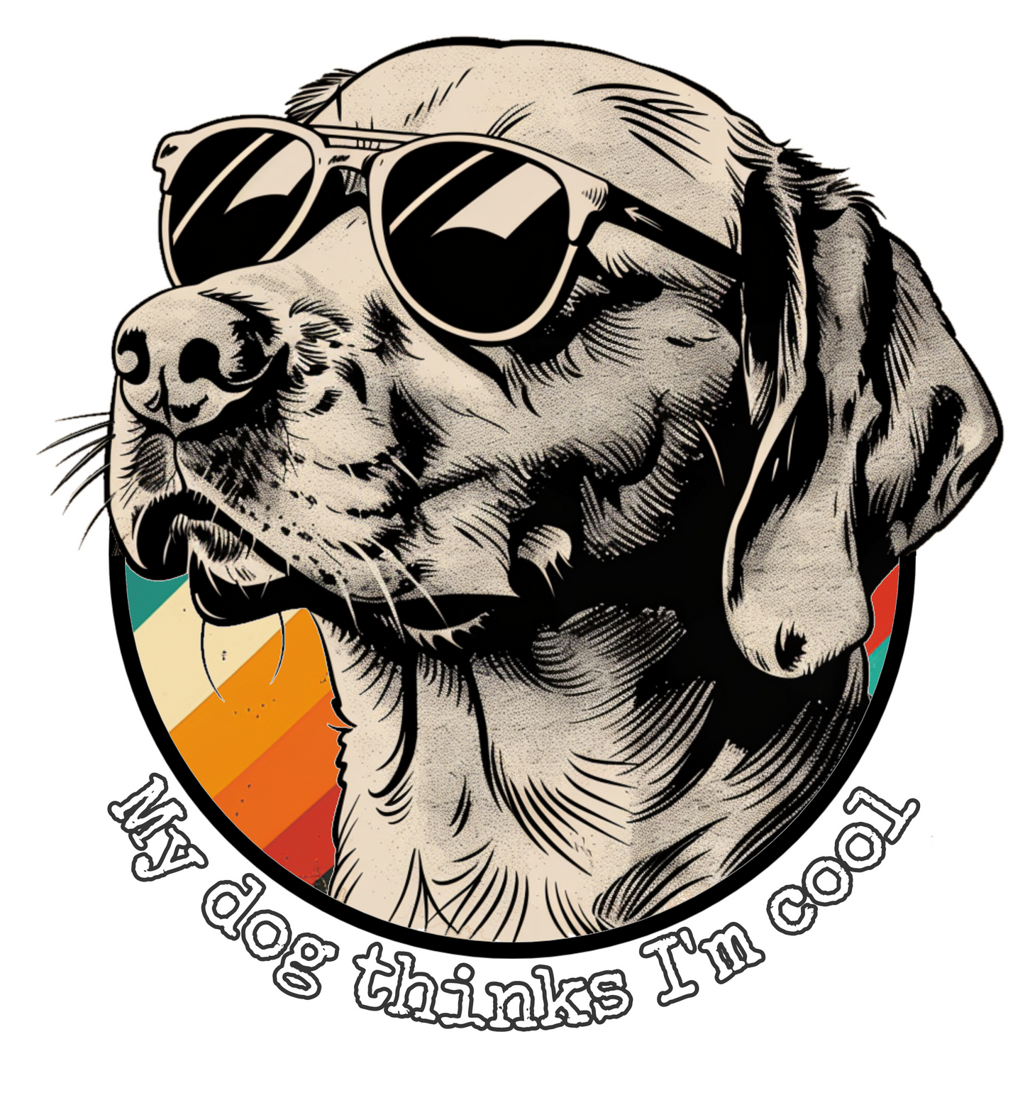 Classic tee: cool dog 1